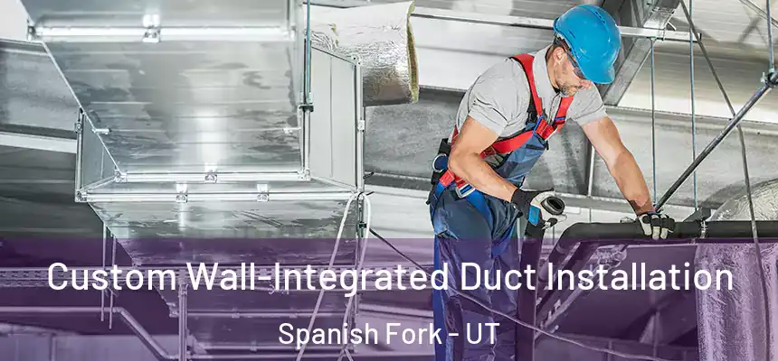  Custom Wall-Integrated Duct Installation Spanish Fork - UT